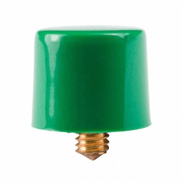 1 pcs : AT413F - CAP PUSHBUTTON ROUND GREEN