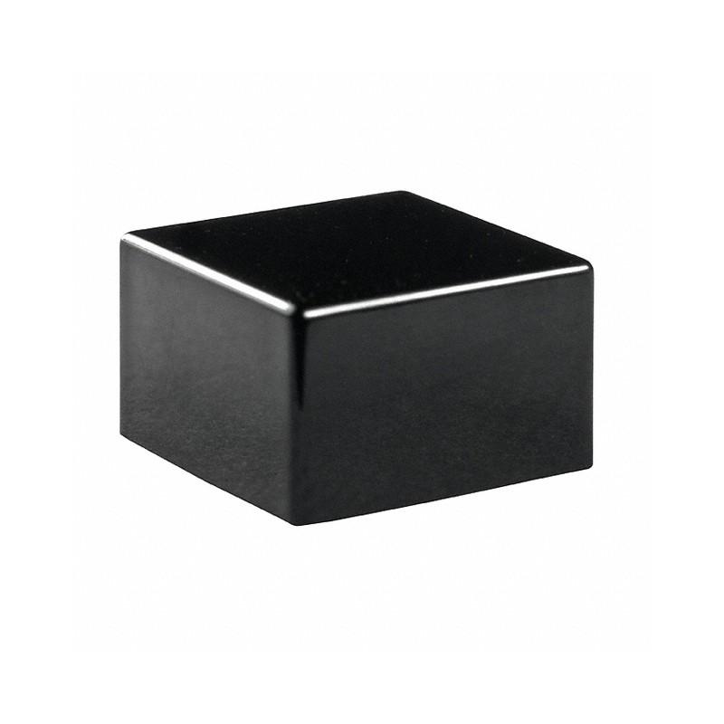 1 pcs : AT4140A - CAP TACTILE SQUARE BLACK