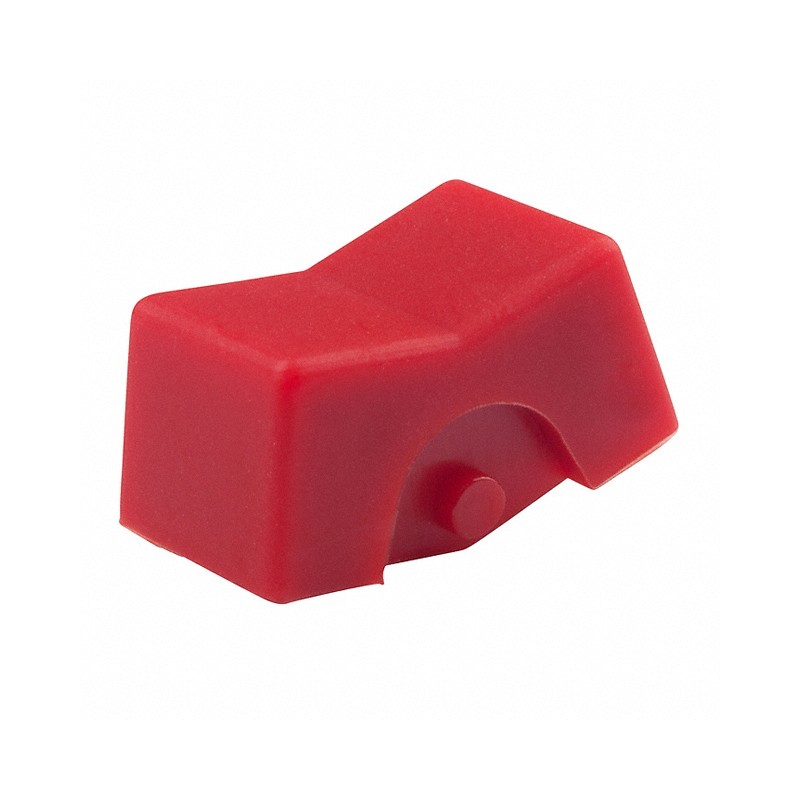 1 pcs : AT4148C - CAP ROCKER RECTANGULAR RED