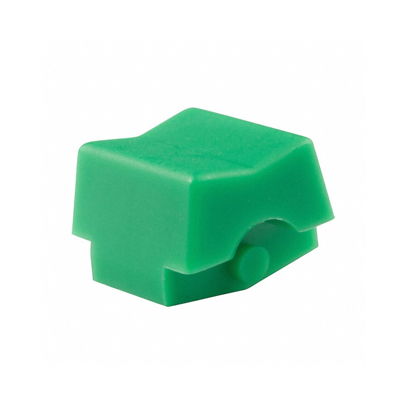 1 pcs : AT4150F - CAP ROCKER RECTANGULAR GREEN