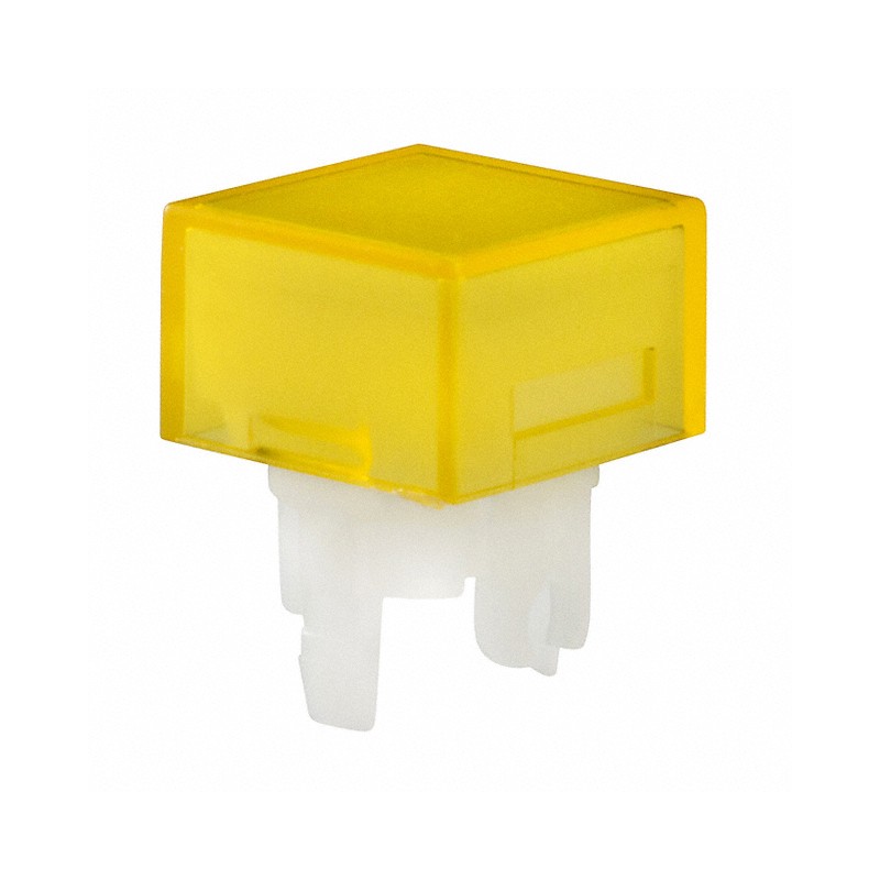 1 pcs : AT4166DB - CAP PUSHBUTTON SQUARE AMBER/WHT