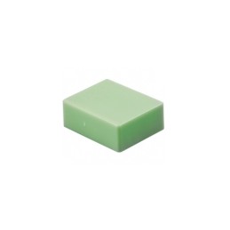 1 pcs : AT4192JF - CAP PUSHBUTTON RECT CLEAR/GREEN