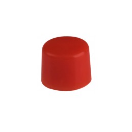 1 pcs : AT4194JC - CAP PUSHBUTTON ROUND CLEAR/RED