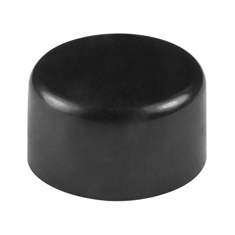1 pcs : AT422A - CAP PUSHBUTTON ROUND BLACK
