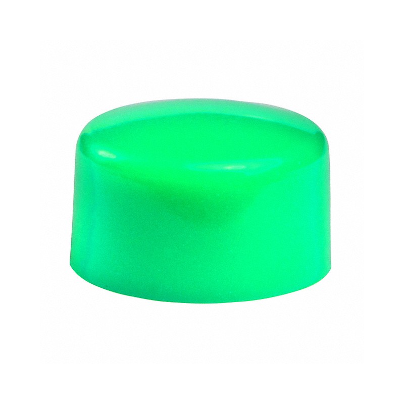 1 pcs : AT422F - CAP PUSHBUTTON ROUND GREEN