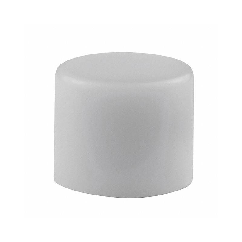 1 pcs : AT442B - CAP PUSHBUTTON ROUND WHITE