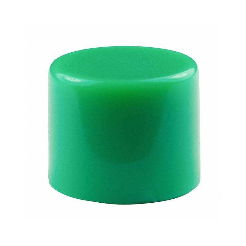 1 pcs : AT442F - CAP PUSHBUTTON ROUND GREEN