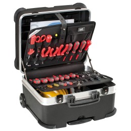 1 pcs - GT Line Plastic Tool Case, with 2 Wheels, 470 x 320 x 390mm