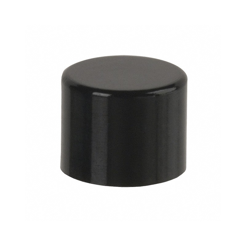 1 pcs : AT475A - CAP PUSHBUTTON ROUND BLACK