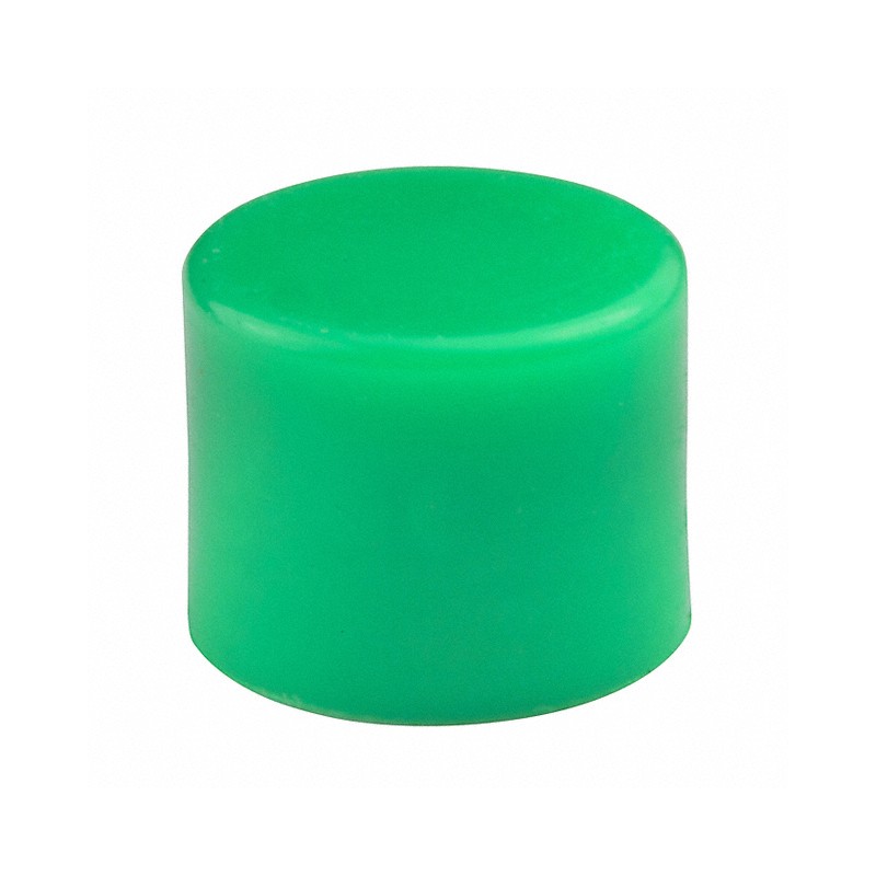 1 pcs : AT475F - CAP PUSHBUTTON ROUND GREEN