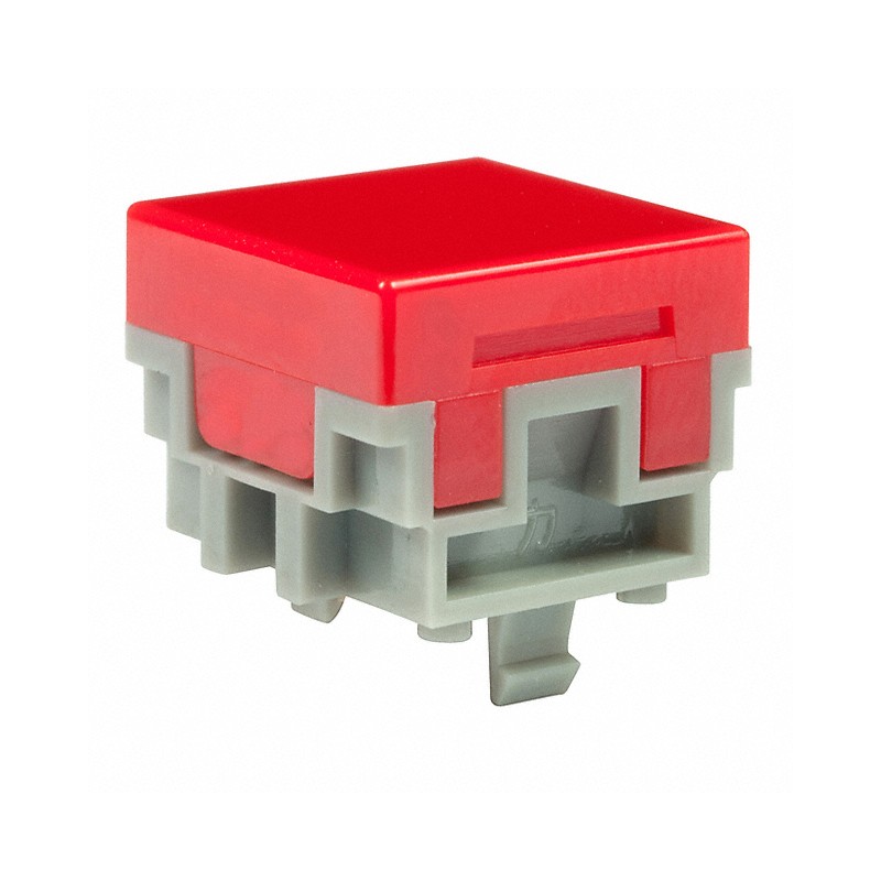 1 pcs : AT476CJ - CAP PUSHBUTTON SQUARE RED