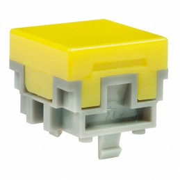 1 pcs : AT476EJ - CAP PUSHBUTTON SQUARE YELLOW
