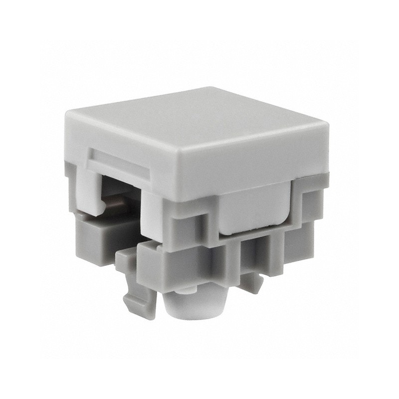 1 pcs : AT484B - CAP PUSHBUTTON SQUARE WHITE