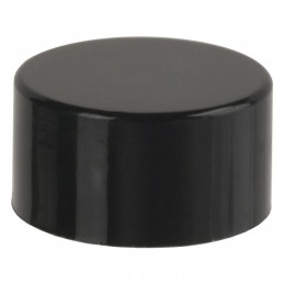 1 pcs : AT496A - CAP PUSHBUTTON ROUND BLACK