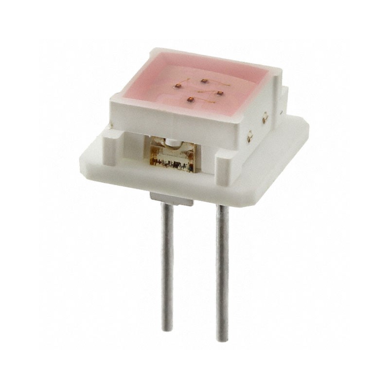 1 pcs : AT627C24 - LED 4 ELEMENT RED 24V T-1 BI-PIN