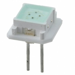 1 pcs : AT627F12 - LED QUAD ELEMENT W/RES 12V GRN