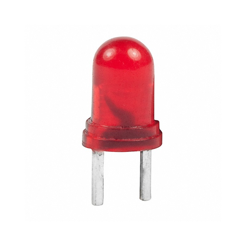 1 pcs : AT633C - LED 1 ELEMENT RED T-1 BI-PIN