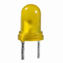 1 pcs : AT633D - LED 1 ELEMENT AMBER T-1 BI-PIN