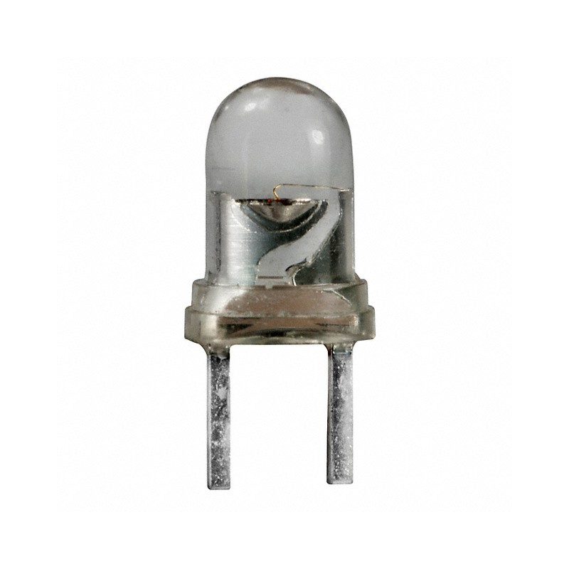 1 pcs : AT633F - LED 1 ELEMENT GREEN T-1 BI-PIN