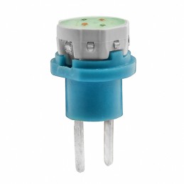 1 pcs : AT634F12 - LED QUAD ELEMENT W/RES 12V GREEN