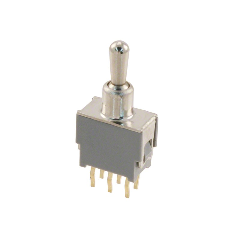 1 pcs : ATE2E-2M3-10-Z - SWITCH TOGGLE DPDT 50MA 48V