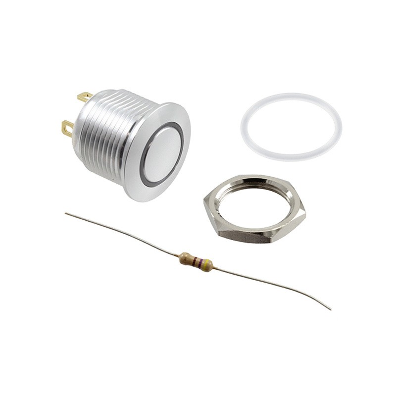 1 pcs : AV1610R112R04 - SWITCH PUSHBUTTON SPDT 2A