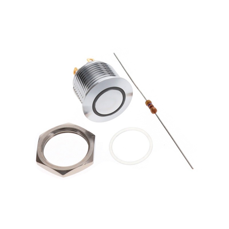 1 pcs : AV1610R612R04 - SWITCH PUSHBUTTON SPDT 2A