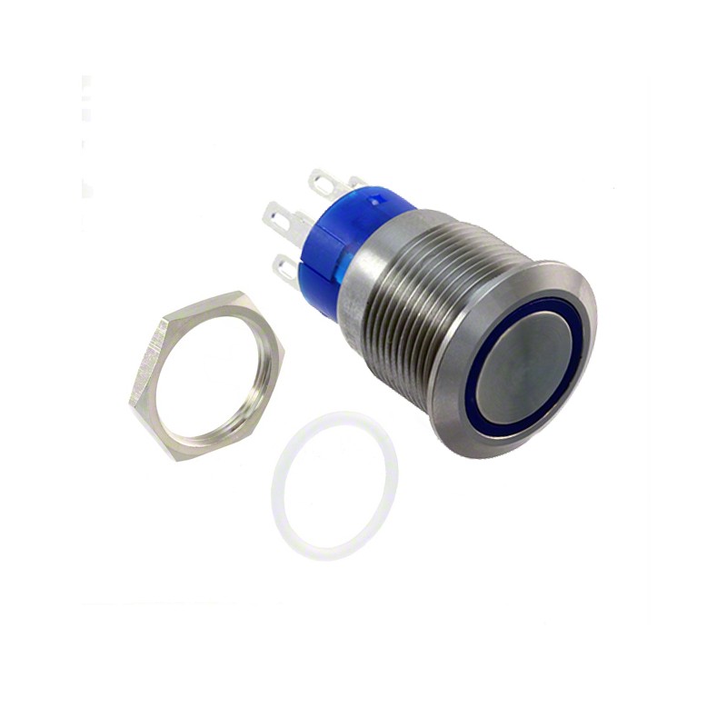 1 pcs : AV1910E712Q04 - SWITCH PUSHBUTTON SPDT 3A 250V