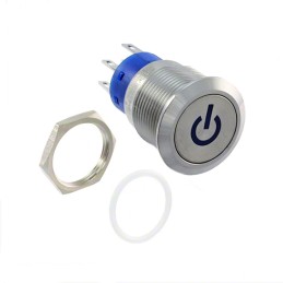 1 pcs : AV1910P724Q04 - SWITCH PUSHBUTTON SPDT 3A 250V