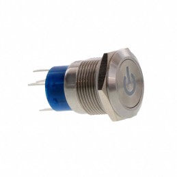 1 pcs : AV1910PB12Q04 - SWITCH PUSHBUTTON SPDT 3A 250V