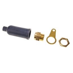 1 Bag of 2 - Prysmian LSF-BW Series Steel Cable Gland Kit, M20 Thread, 7mm Min, 11.6mm Max