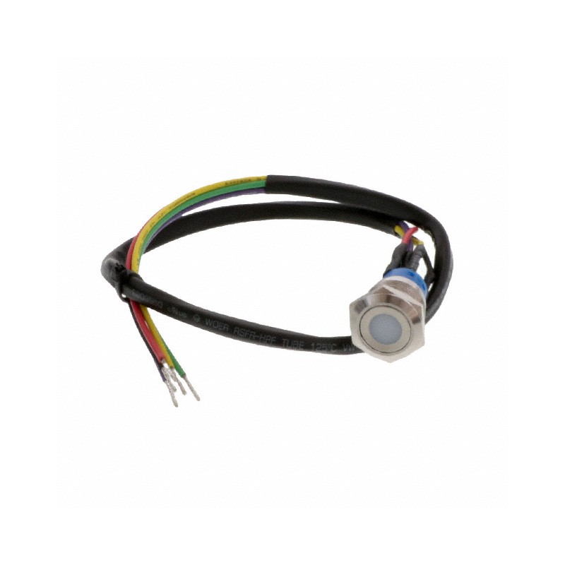 1 pcs : AV1911DB12T5Q04 - SWITCH PUSHBUTTON SPDT 3A 250V