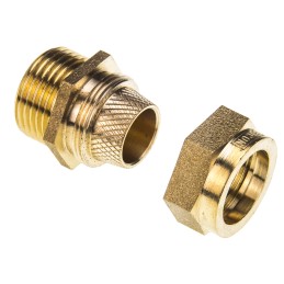 1 Bag of 2 - Prysmian LSF-BW Series Steel Cable Gland Kit, M20 Thread, 7mm Min, 11.6mm Max