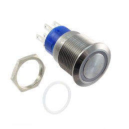 1 pcs : AV1920E512Q04 - SWITCH PUSHBUTTON DPDT 3A 250V