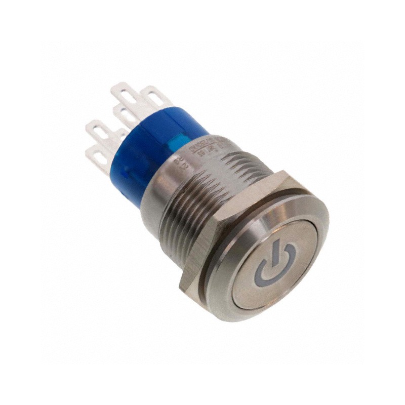 1 pcs : AV1920PG12Q04 - SWITCH PUSHBUTTON DPDT 3A 250V