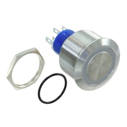 1 pcs : AV2520E512Q04 - SWITCH PUSHBUTTON DPDT 3A 250V