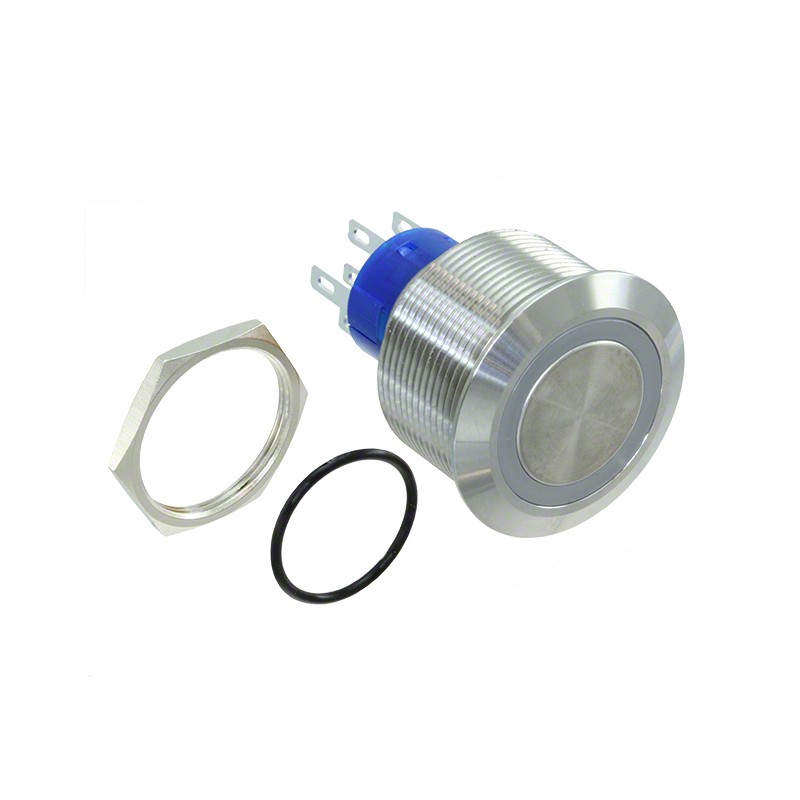 1 pcs : AV2521E612Q04 - SWITCH PUSHBUTTON DPDT 3A 250V