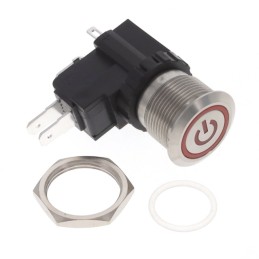 1 pcs : AVH19LSFE13121604 - SWITCH PUSHBUTTON SPDT 16A 125V