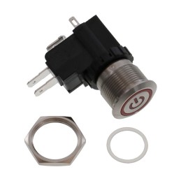 1 pcs : AVH19LSFE13241604 - SWITCH PUSHBUTTON SPDT 16A 125V