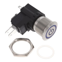 1 pcs : AVH19LSFE17121604 - SWITCH PUSHBUTTON SPDT 16A 125V