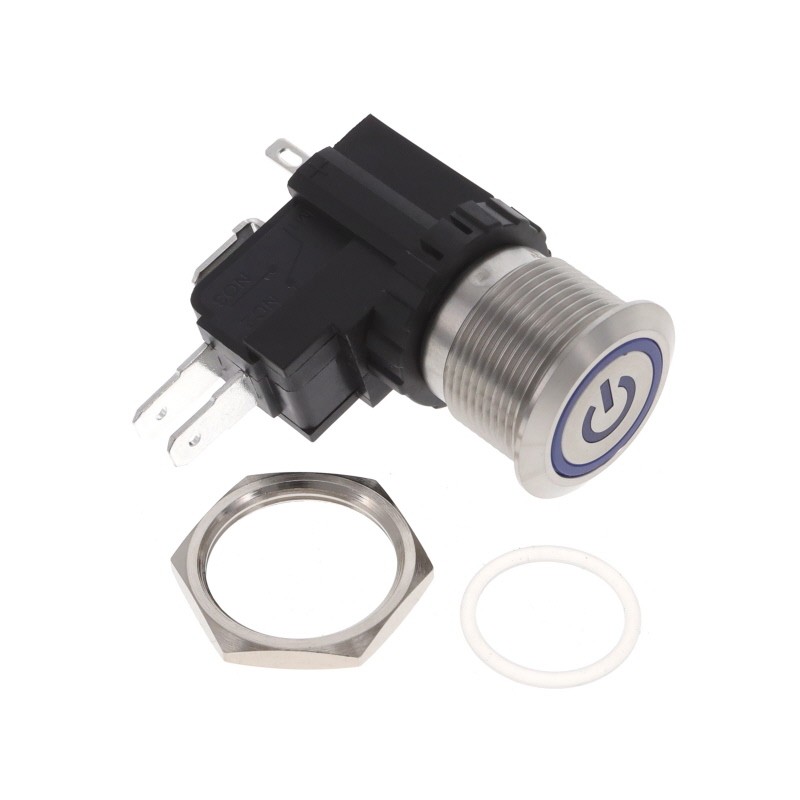 1 pcs : AVH19LSFE17121604 - SWITCH PUSHBUTTON SPDT 16A 125V