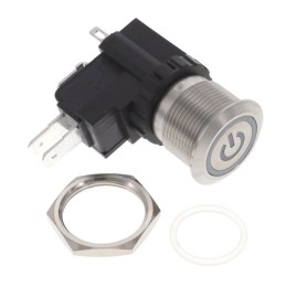 1 pcs : AVH19LSFE1A121604 - SWITCH PUSHBUTTON SPDT 16A 125V