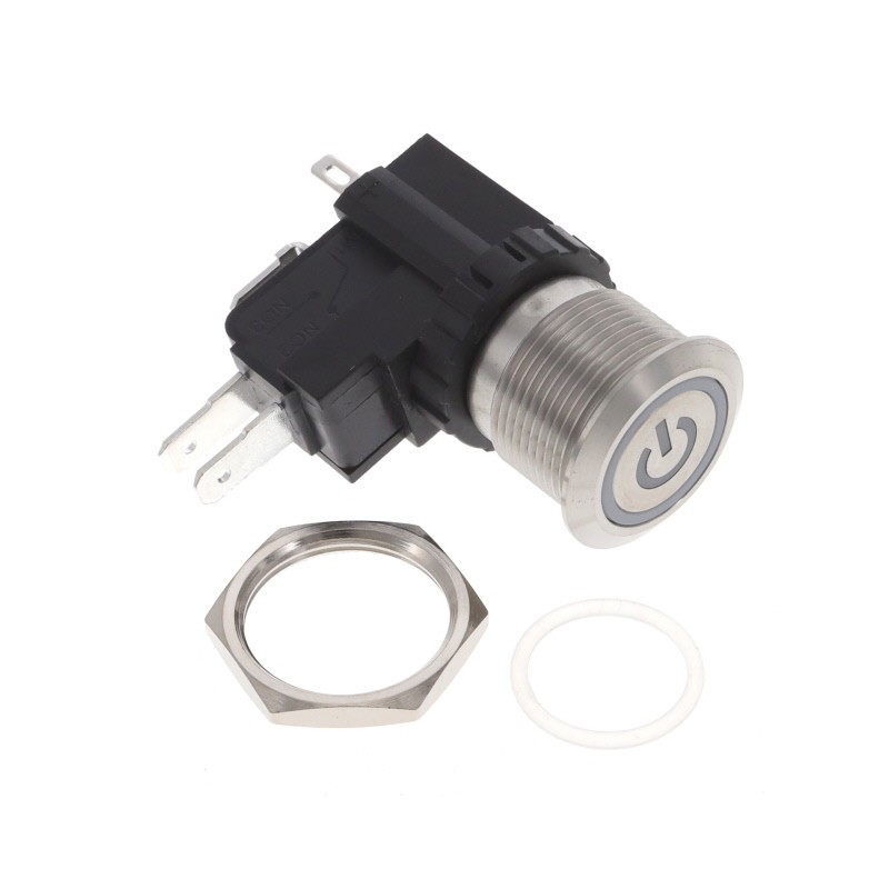 1 pcs : AVH19LSFE1A121604 - SWITCH PUSHBUTTON SPDT 16A 125V