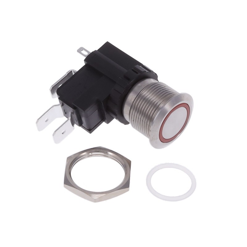 1 pcs : AVH19LSFE3122604 - SWITCH PUSHBUTTON SPDT 26A 125V