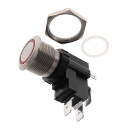 1 pcs : AVH19LSFE3242604 - SWITCH PUSHBUTTON SPDT 26A 125V