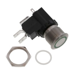 1 pcs : AVH19LSFE6242604 - SWITCH PUSHBUTTON SPDT 26A 125V