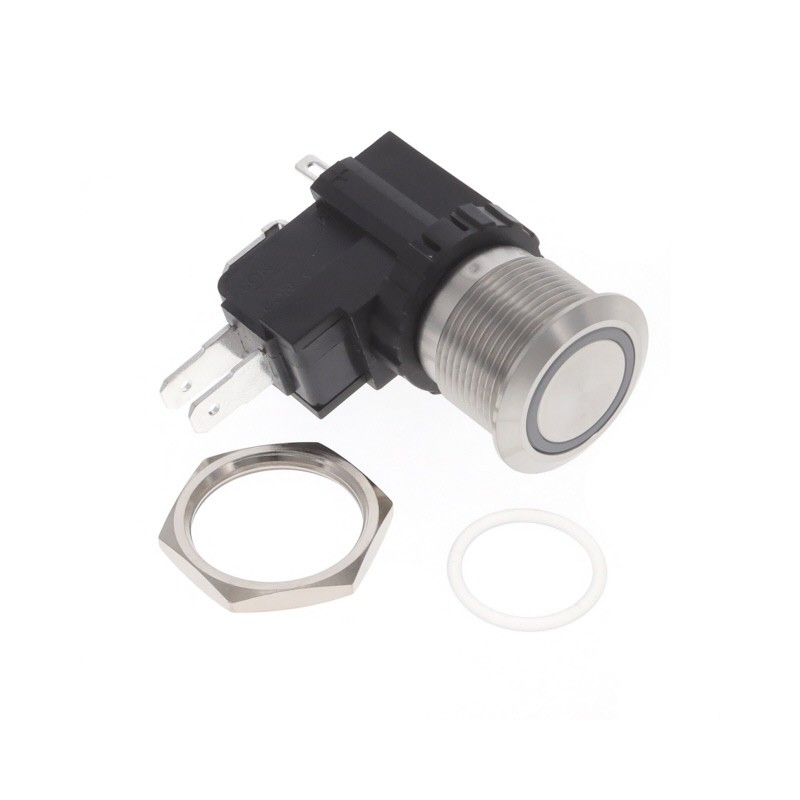 1 pcs : AVH19LSFEA121604 - SWITCH PUSHBUTTON SPDT 16A 125V