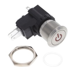 1 pcs : AVH19LSFP3121604 - SWITCH PUSHBUTTON SPDT 16A 125V