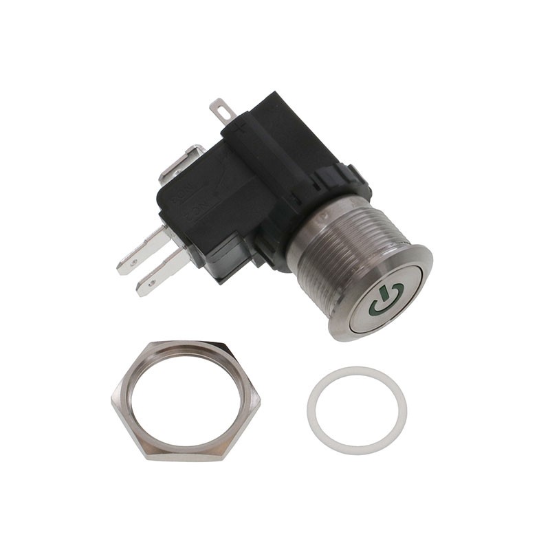 1 pcs : AVH19LSFP6241604 - SWITCH PUSHBUTTON SPDT 16A 125V