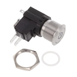 1 pcs : AVH19LSFPA121604 - SWITCH PUSHBUTTON SPDT 16A 125V